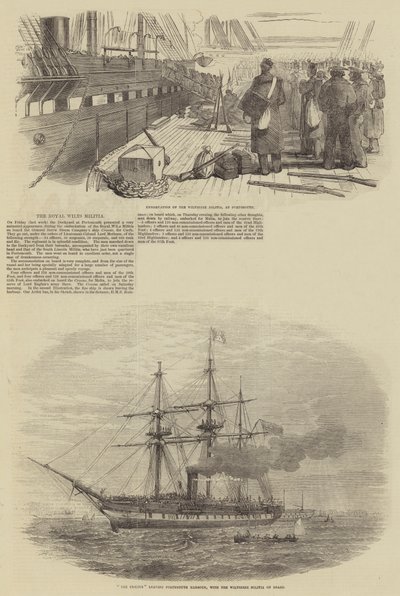 La Milicia Real de Wilts de Frederick John Skill